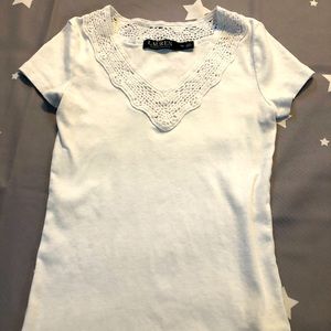 Ralph Lauren - petite small white top NWOT